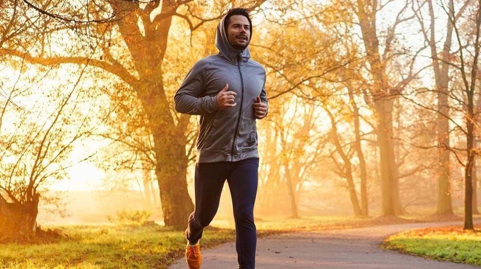 running